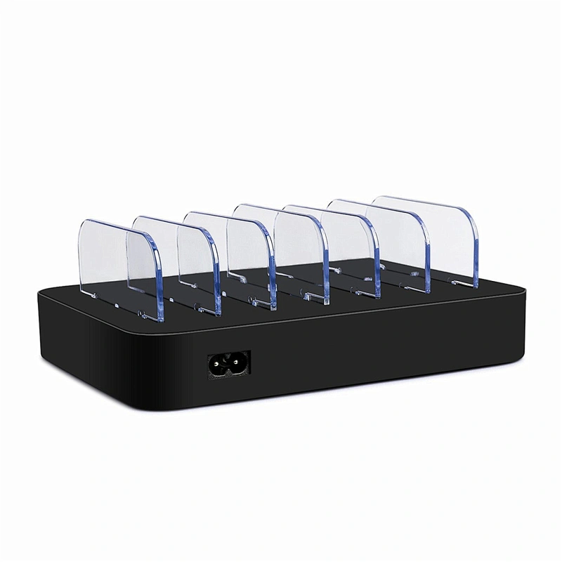OEM Logo Fast Charge 6 Port USB Charger Docking Station