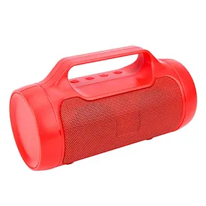 portable outdoor  handsfree stereo rugged wireless bluetooth handle speaker