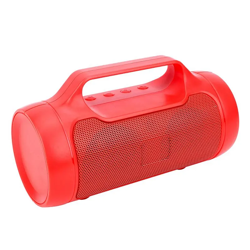 portable outdoor  handsfree stereo rugged wireless bluetooth handle speaker