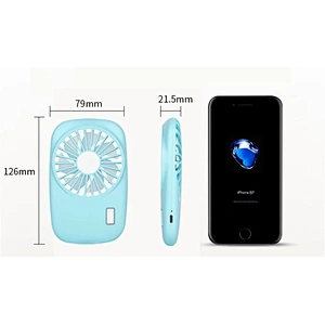 Wholesale Portable Hand Free Rechargeable Battery Operated Usb Mini Fan Air Cooler Fan