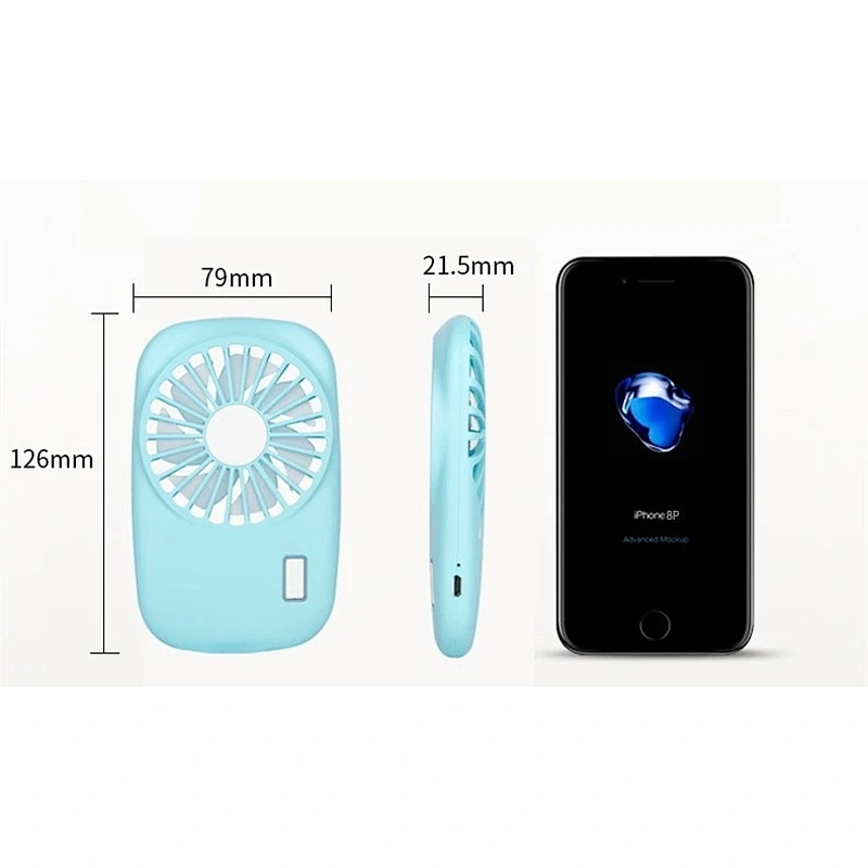 Wholesale Portable Hand Free Rechargeable Battery Operated Usb Mini Fan Air Cooler Fan