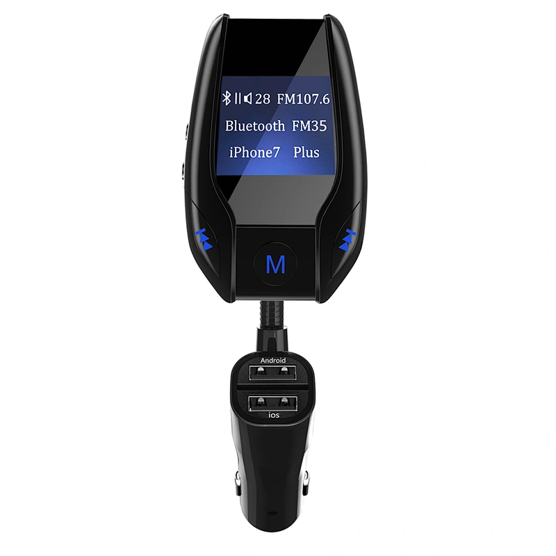 Handsfree Car Kit fm transmitter for radio station