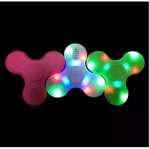 portable LED fidget spinner wireless bluetooth speaker