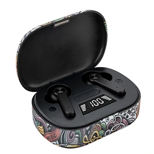 KINGSTAR BT 5.0 LED Digital Display Earbuds Private Label Portable True Wireless Power Phone Earbuds