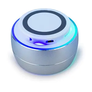 speakers with led light music player subwoofer Aluminum mini led speaker