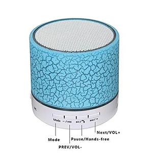 Mini Handsfree Blue Tooth Wireless Crack Speaker With LED Light