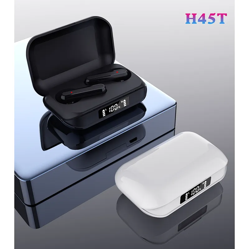 Wholesale Best quality headset tws wireless earphones with led display earphone i12 wireless Bluetooth Earbuds