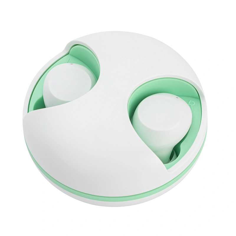 OEM Rotation Round Stereo Super Bass Mini TWS Earbuds Headphone