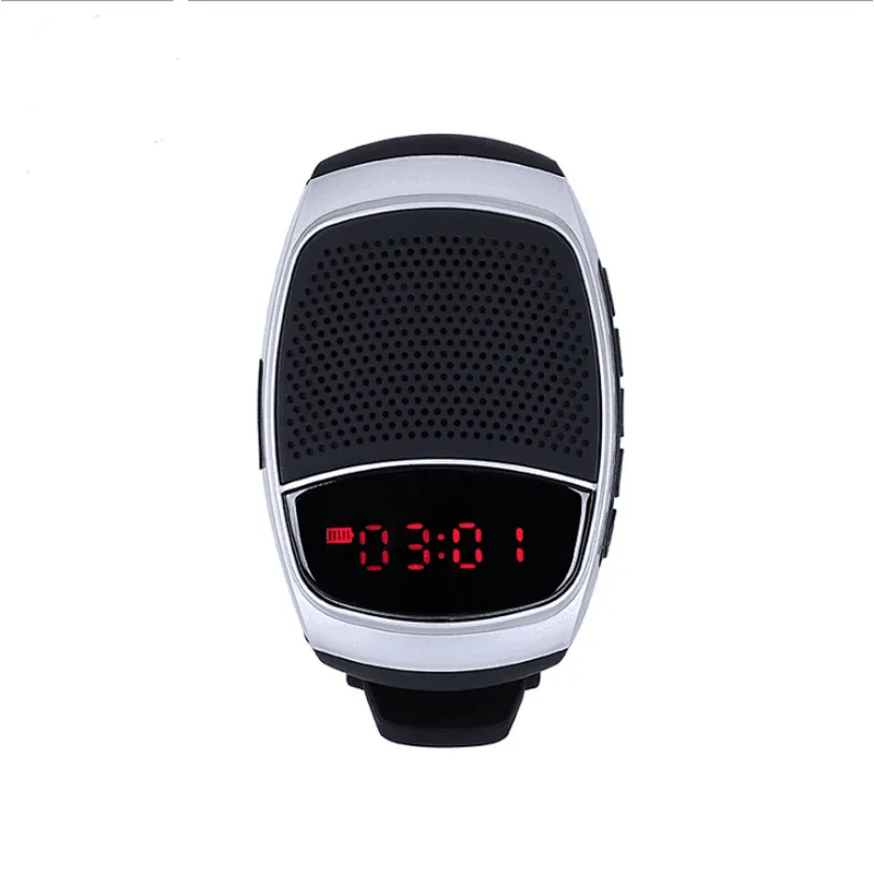 Sports Portable Mini Wireless Wrist Watch Bluetooth Speaker
