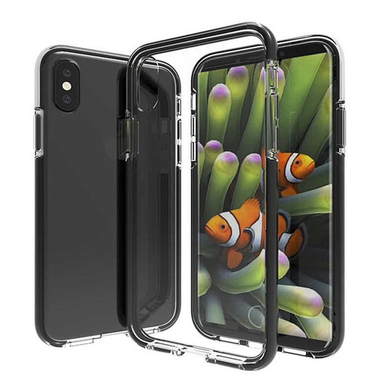 Wholesale Custom Shockproof Ultra Thin Transparent TPU Case For Iphone 8
