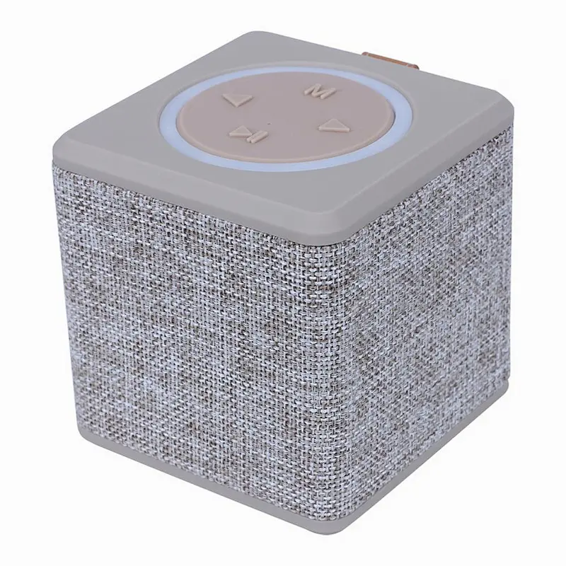Wholesale Subwoofer Cloth Cover Square Wireless Fabric Speaker