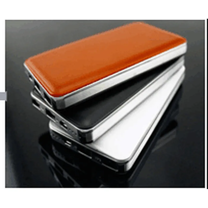 Promotion PU Leather 8000mah Portable Power Bank