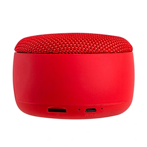 portable subwoofer cloth cover fabric material stereo wireless round 3W tws speaker