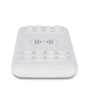 2019 new products OEM  portable wireless charger Qi Type-C power bank wireless portable suction cup powerbank
