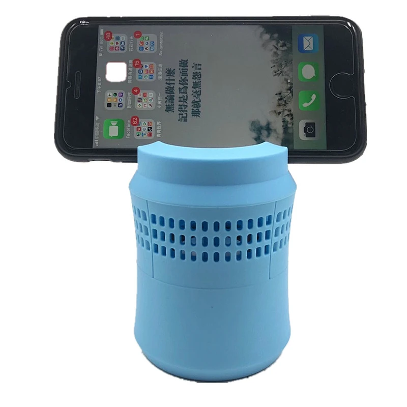 promotional wireless bluetooth speaker with phone holder