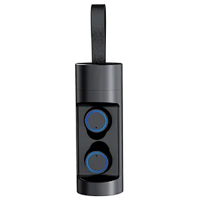 5.0 Ear Earphone Mini Invisible Stereo Tws True Wireless Aluminium alloy Rotate Earbuds