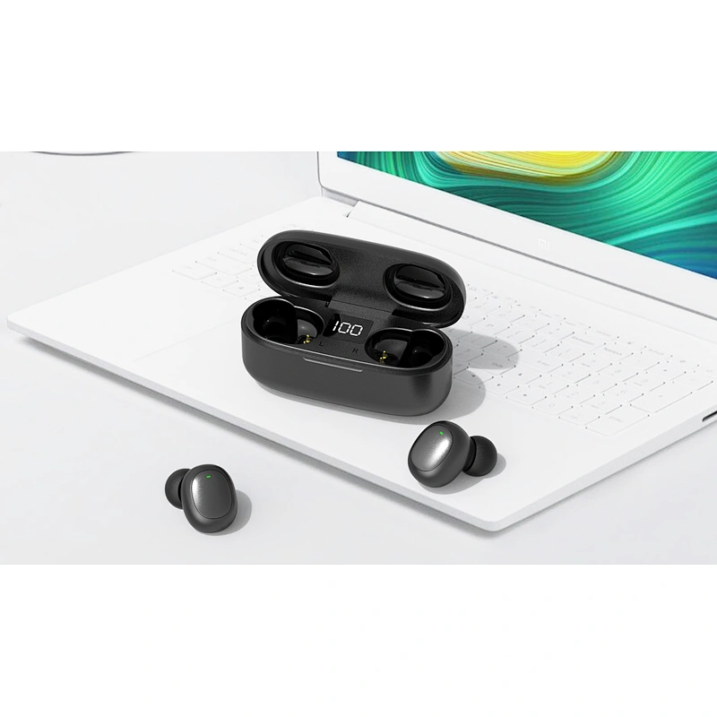 Mini Portable TWS Bluetooth True Wireless Stereo LED Display Earbuds with Battery Charging Box