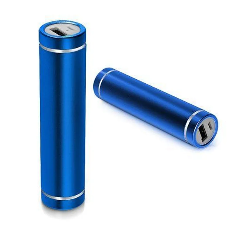 Rounded Shape Mobile Phone Charger Lipstick Portable power bank 2600mah