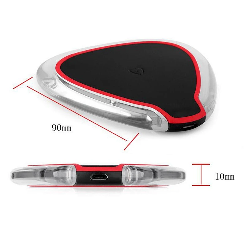 Fast Portable Universal Mobile Mini QI Triangle Charger Wireless