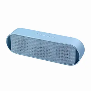 With 2 Drive Units Subwoofer 6W Metal Fabric Wireless Speaker