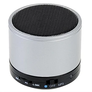 kingstar factory 3.5mm jack promotional gift 3W cheap round metal wireless s10 speakers