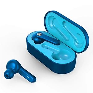 With Charging Case Custom Logo Tws 5.0 Wireless Blue tooth Earbuds