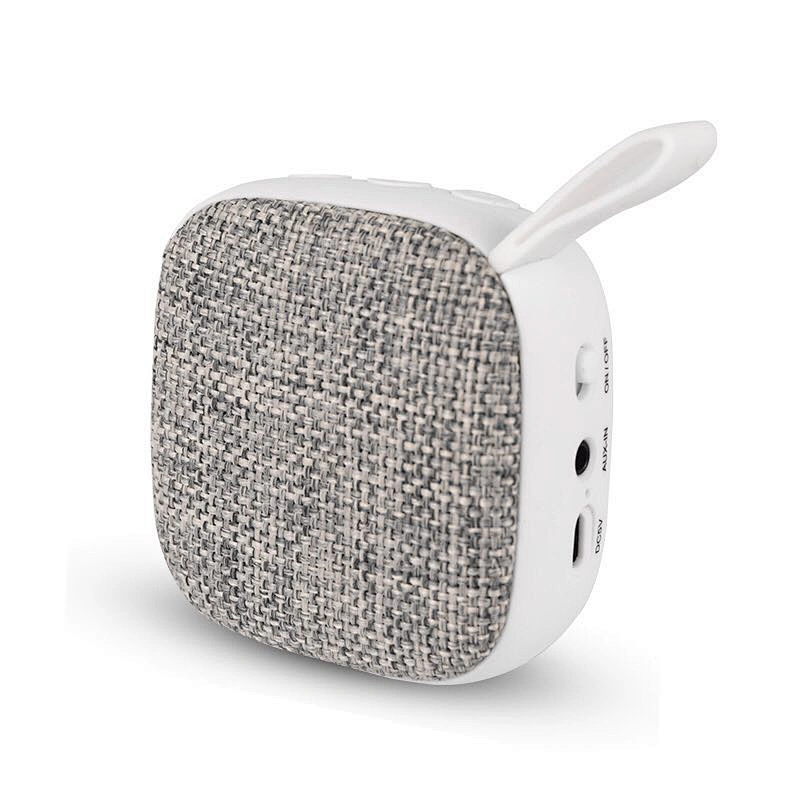 OEM customized outdoor sports computer subwoofer blue tooth full printing portable bluetooth mini square fabric bt speaker