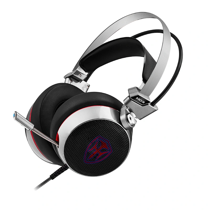Professional Metal Gaming PC Headphones Surround Sound Wireless Earphone Gaming Headset