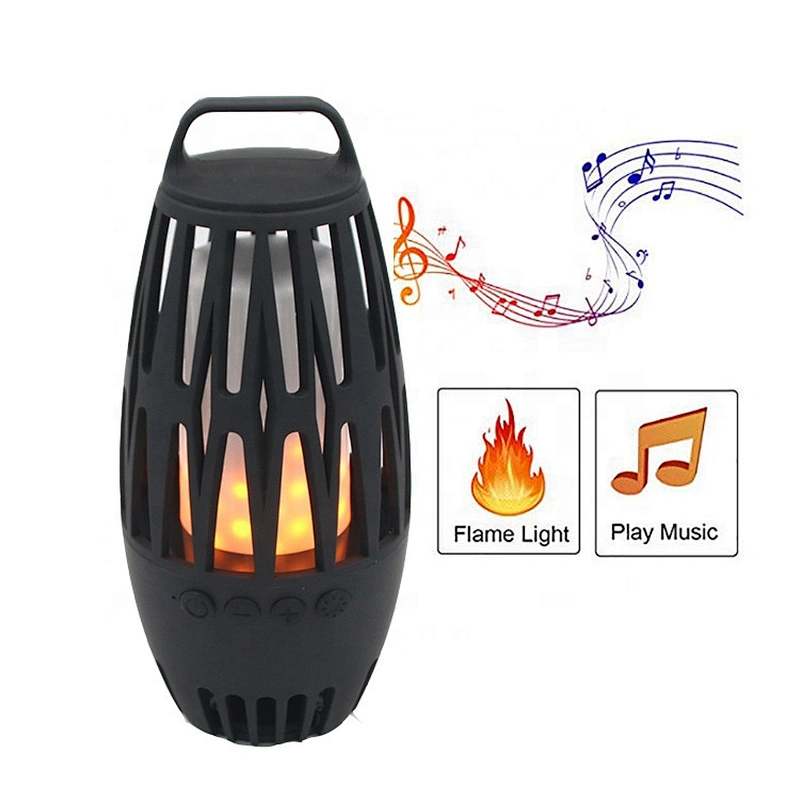 Outdoor Halloween Boombox Bar Woofer Atmosphere Wireless Big Night Light Led Handhold Portable Lantern Lamp Bluetooth Speaker