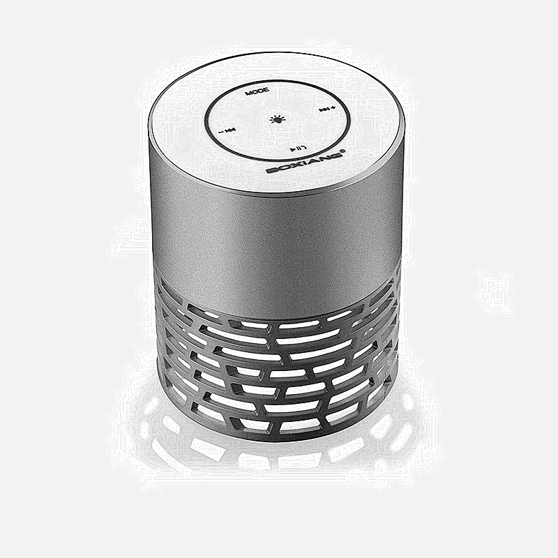 Color Changing Round Metal Mini Led Wireless Speaker