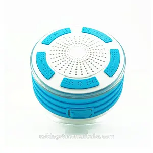 outdoor small portable led light IPX67 anti water speaker