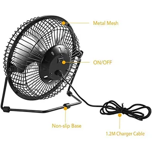 3.5W 6inch  home portable stand engery saving solar panel rechargeable solar fan