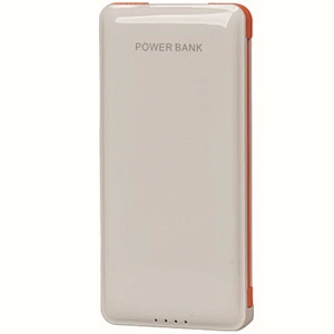 Promotion PU Leather 8000mah Portable Power Bank