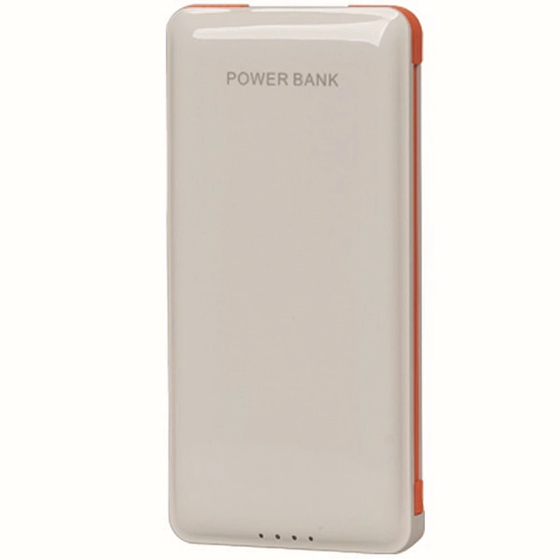 Promotion PU Leather 8000mah Portable Power Bank