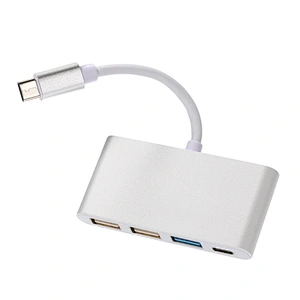 For Smart Phone MacBook Portable Custom High Speed USB Type-C PD HUB Adapter