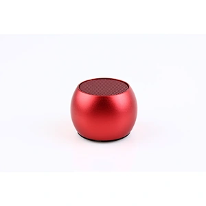 portable mini round aluminium wireless tws pair speaker