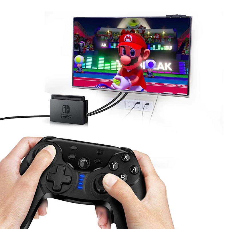 Wireless Joystick Game Controller Multi-functional Game Controller for Nintendo Customizied Logo PS4 Gamepad