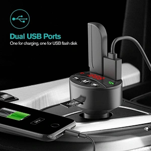 Bluetooth Car Kit mp3 Player FM Transmitter with TF Card Slot