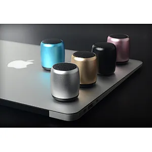 Portable Aluminium Metal Stereo Mini Wireless Bluetooth Speaker