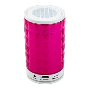 Led Color Changing Round Wireless Bluetooth Diamond Speaker