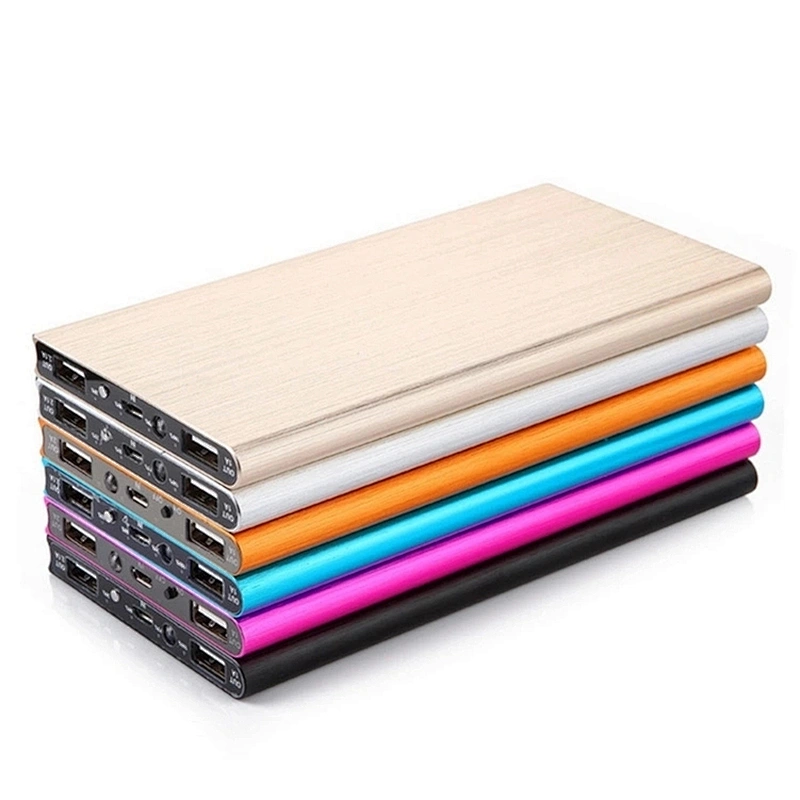 Promotion Gift 8000mah Ultra Thin Aluminium Metal Power Bank
