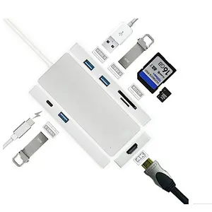 SD/TF Card 3.1 USB 4K High Speed Type-c Docking Station in usb hubs