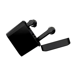 bt5.0 square sport earphones charging case stereo bass portable tws truly wireless bluetooth earbuds