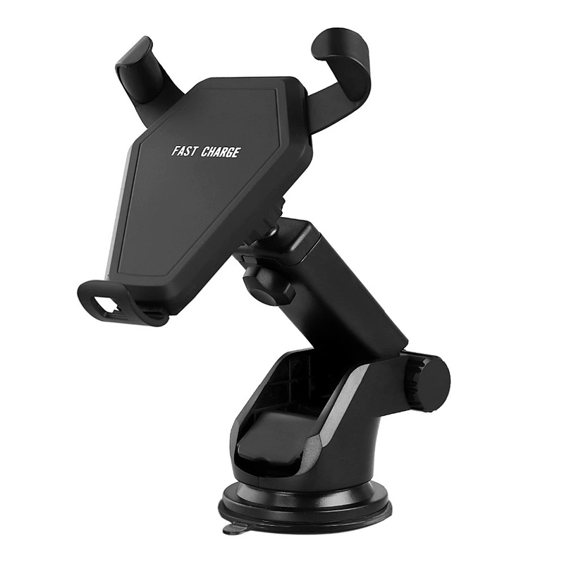 Folding Phone Holdercar Battery Charger Fast Charger QI Wireless Car Charger