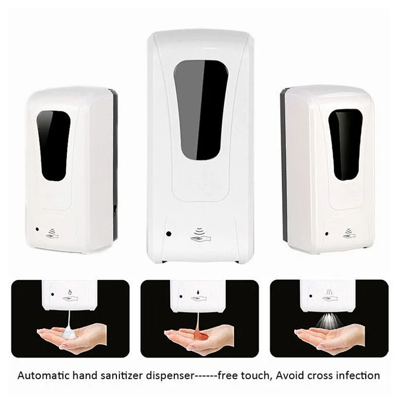 CE ROHS FCC battery power supply Automatic soap dispenser touchless liquid hand sanitizer