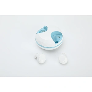5.0 Round Shape Muti Color Rotate Open Mini Bluetooth Earphones
