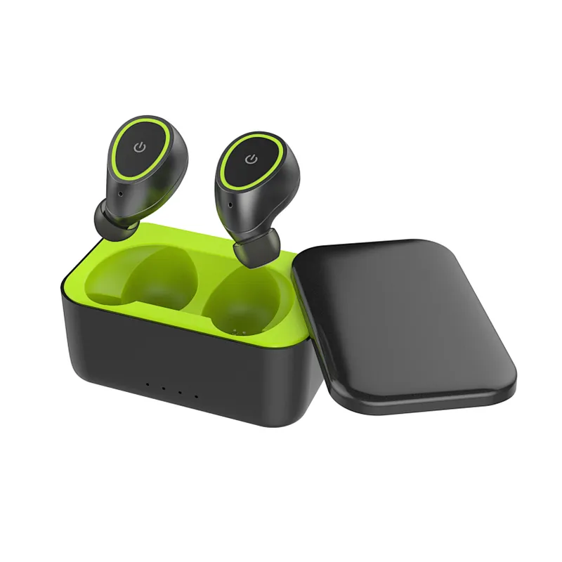 noise cancelling microphone speaker twins bluetooth Realtek V5.0 tws wireless earbuds