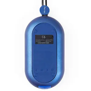 Mini Portable Wireless Aluminium Mesh Lanyard Rechargeable Bluetooth Speaker