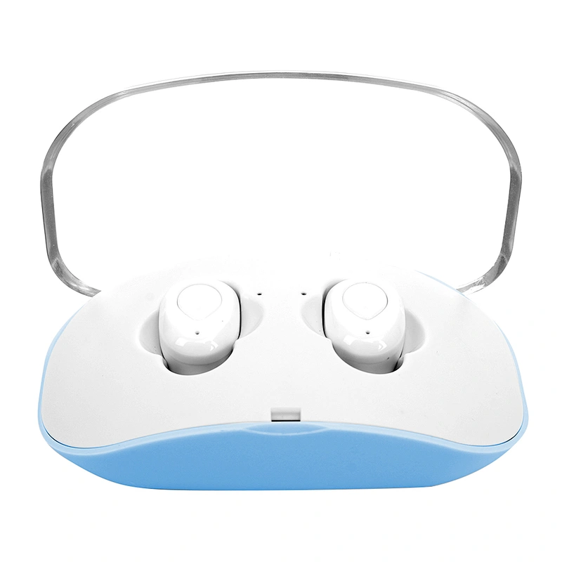 True Wireless TWS Earphone Transparent Cover Mouse Shape Bluetooth Headphone 5.0