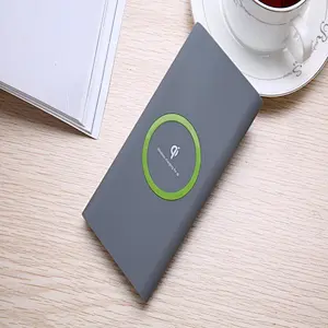 10000mAh External Battery Qi Quick Charger Portable wireless powerbank